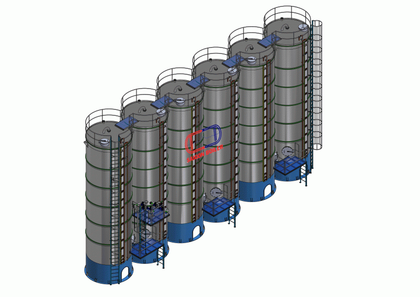 BỒN CHỨA CHẤT LỎNG 72M3 (POULTRY LINE) (INDO 5)